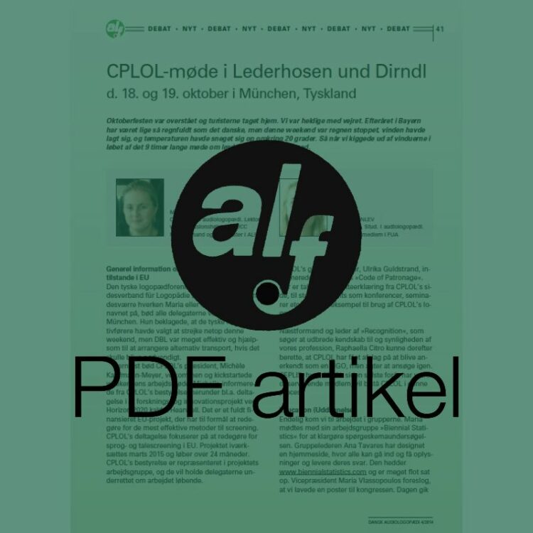 CPLOL-møde i Lederhosen und Dirndl