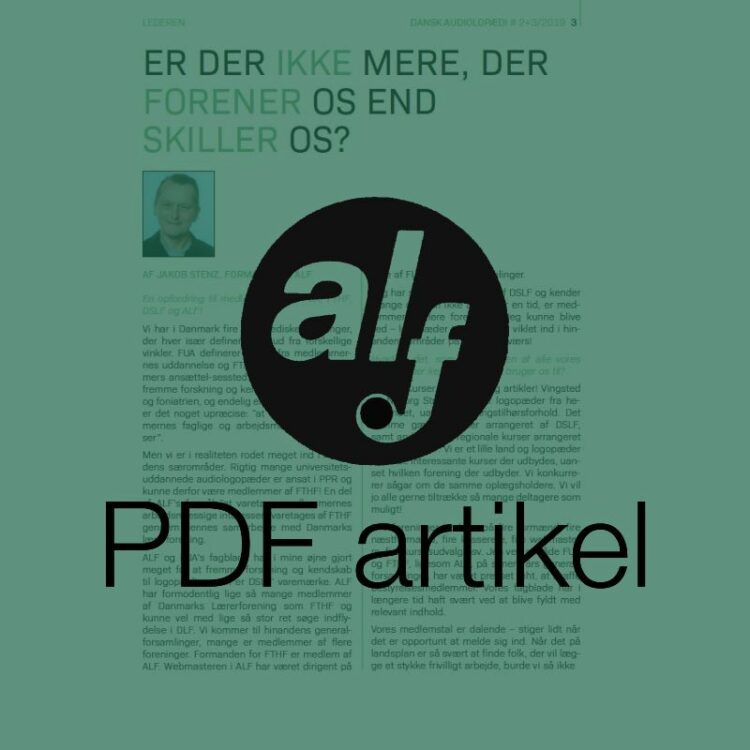 Leder: Er der ikke mere der forener os end skiller os?