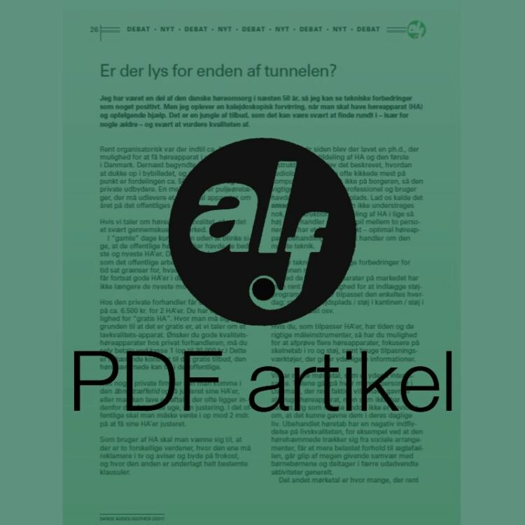 Er der lys for enden af tunnelen?