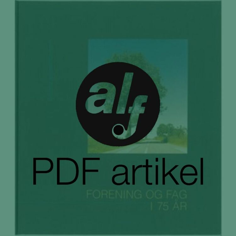 Forening og fag i 75 år