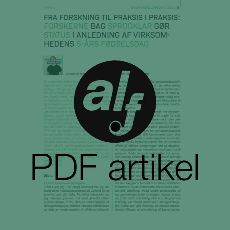 Fra forskning til praksis i praksis