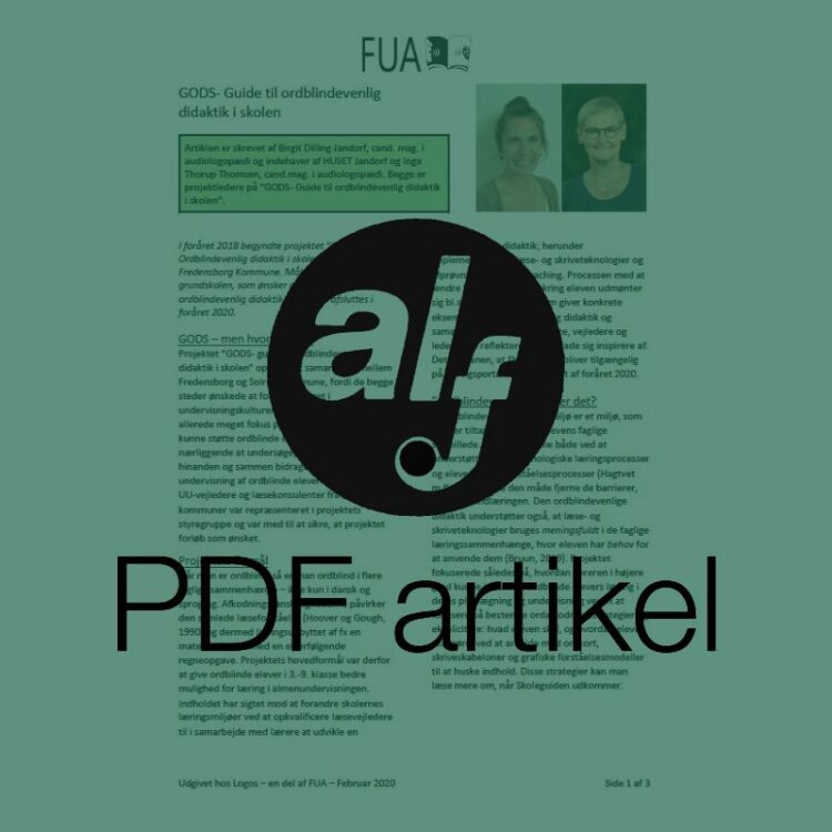 Guide til ordblindevenlig didaktik i skolen