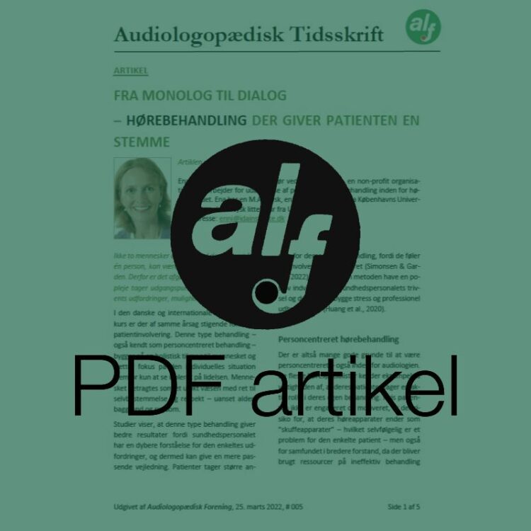 Fra monolog til dialog