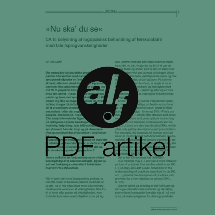 "Nu ska' du se"