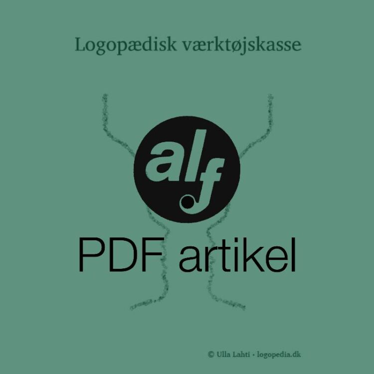Logopædisk værktøjskasse