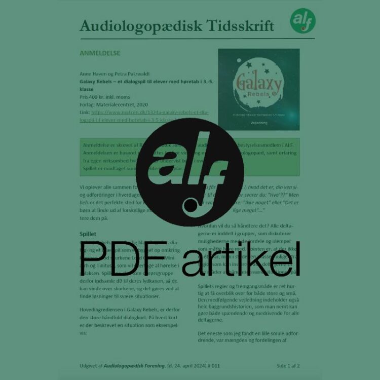 Anmeldelse af "Galaxy Rebels" af Anne Haven og Petra Patzwaldt