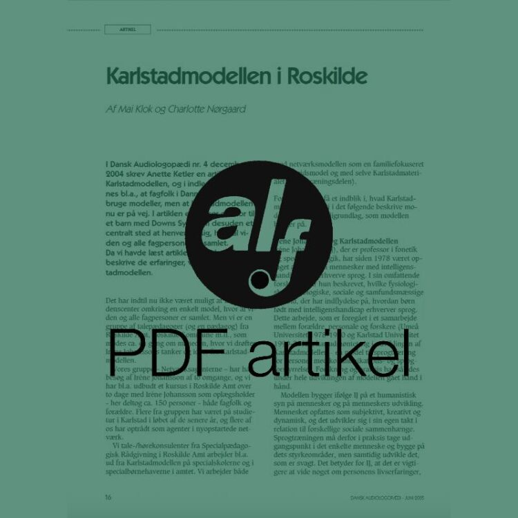 Karlstadmodellen i Roskilde